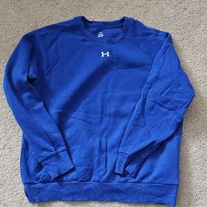Under Armour Womens's Vibrant Blue Crewneck Sweatshirt